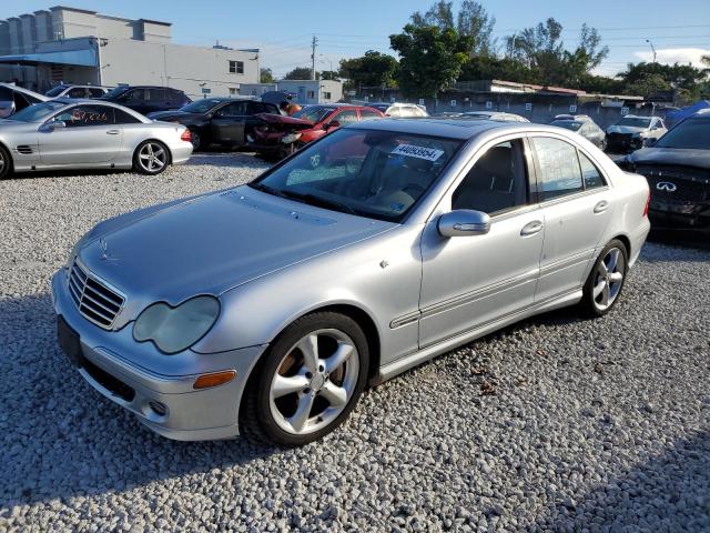 WDBRF52H66F782895 - 2006 MERCEDES-BENZ C 230 SILVER photo 1