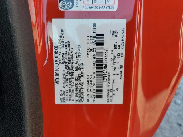 1ZVBP8AM6E5296332 - 2014 FORD MUSTANG RED photo 12