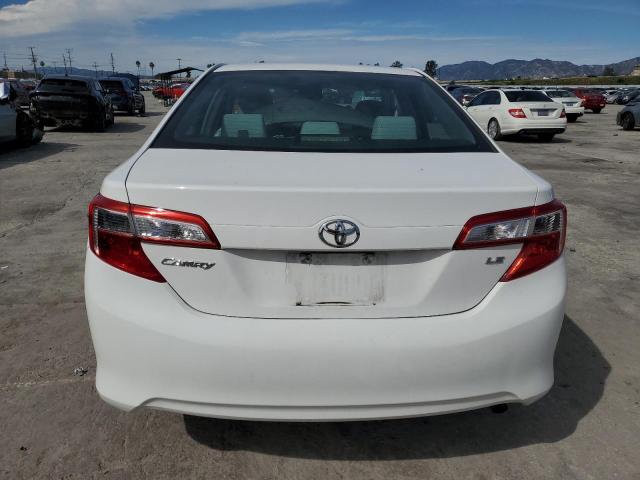 4T4BF1FKXCR264993 - 2012 TOYOTA CAMRY BASE WHITE photo 6