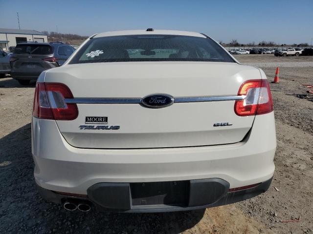 1FAHP2EW4AG127548 - 2010 FORD TAURUS SEL WHITE photo 6