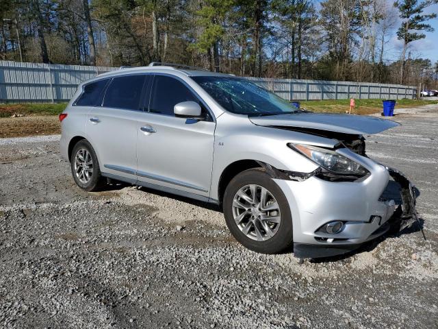 5N1AL0MM2FC560145 - 2015 INFINITI QX60 SILVER photo 4