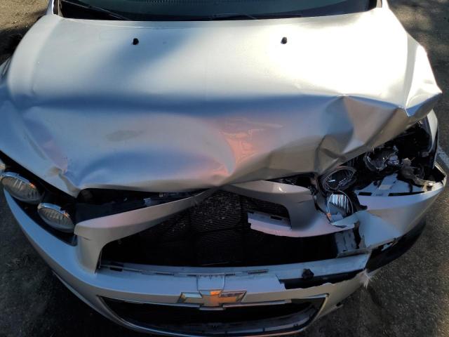 1G1JB6SH3C4130767 - 2012 CHEVROLET SONIC LS ვერცხლისფერი ფოტო 11