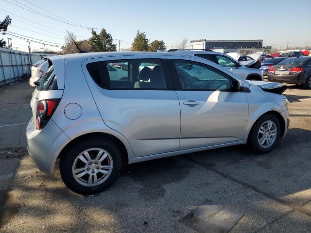 1G1JB6SH3C4130767 - 2012 CHEVROLET SONIC LS ვერცხლისფერი ფოტო 3
