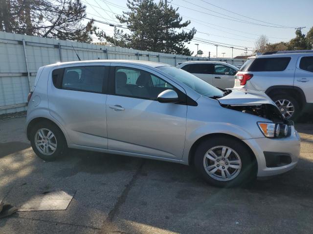 1G1JB6SH3C4130767 - 2012 CHEVROLET SONIC LS ვერცხლისფერი ფოტო 4