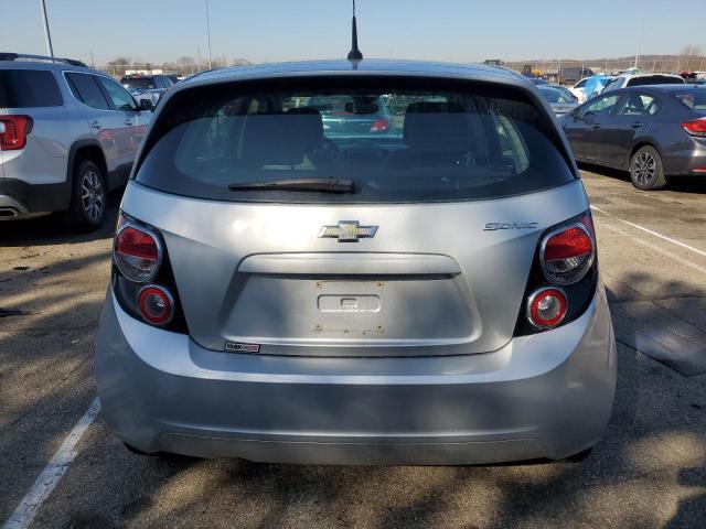 1G1JB6SH3C4130767 - 2012 CHEVROLET SONIC LS ვერცხლისფერი ფოტო 6