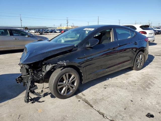 5NPD84LFXJH219232 - 2018 HYUNDAI ELANTRA SEL BLACK photo 1