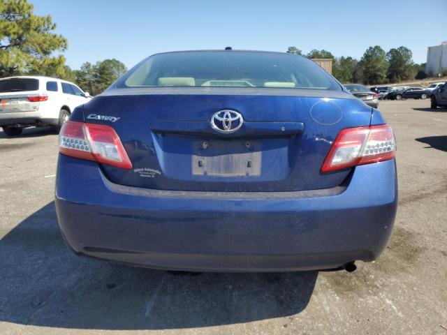 4T1BF3EK6BU607708 - 2011 TOYOTA CAMRY BASE BLUE photo 6