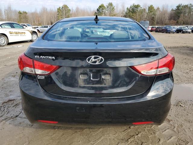 5NPDH4AE6DH329161 - 2013 HYUNDAI ELANTRA GLS BLACK photo 6