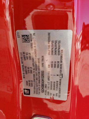 1GCHSBEA3H1328593 - 2017 CHEVROLET COLORADO RED photo 13