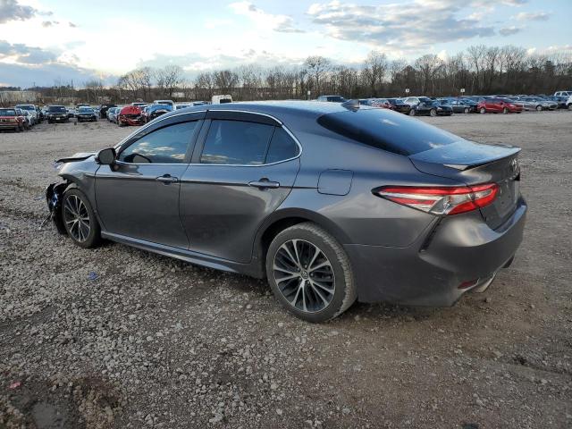 4T1B11HK8KU801638 - 2019 TOYOTA CAMRY L GRAY photo 2