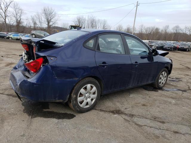 KMHDU46D08U392176 - 2008 HYUNDAI ELANTRA GLS BLUE photo 3