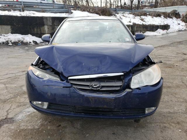 KMHDU46D08U392176 - 2008 HYUNDAI ELANTRA GLS BLUE photo 5