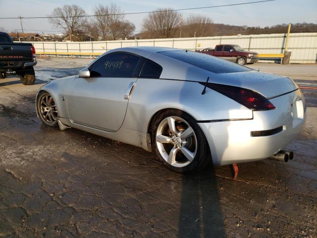 JN1AZ34D85M608098 - 2005 NISSAN 350Z COUPE SILVER photo 2