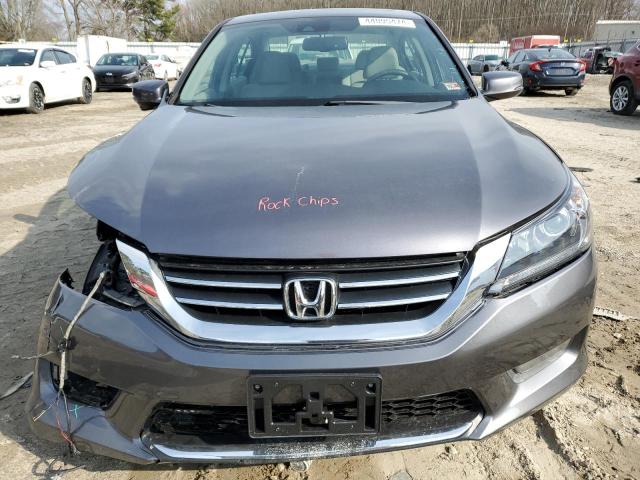 1HGCR2F8XEA036843 - 2014 HONDA ACCORD EXL GRAY photo 5