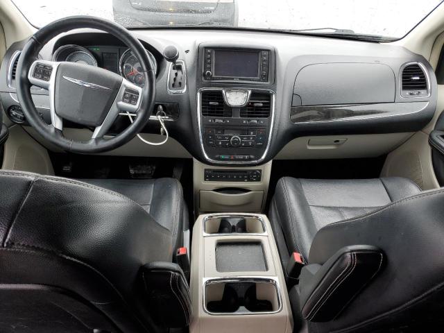 2C4RC1CG8CR393110 - 2012 CHRYSLER TOWN & COU TOURING L BLACK photo 8