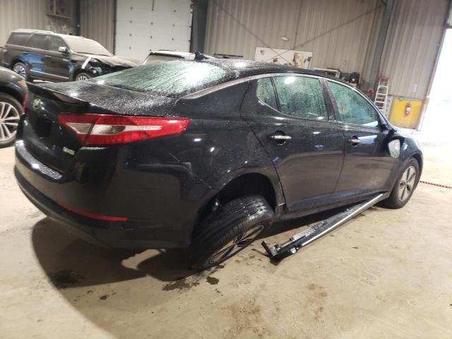 KNAGM4AD6C5021967 - 2012 KIA OPTIMA HYBRID BLACK photo 3