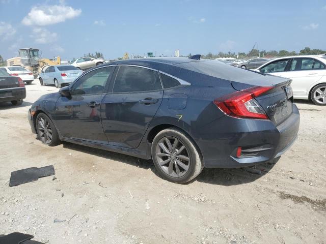 19XFC1F35KE016391 - 2019 HONDA CIVIC EX BLUE photo 2