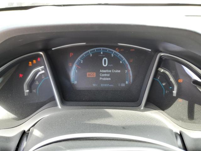 19XFC1F35KE016391 - 2019 HONDA CIVIC EX BLUE photo 9