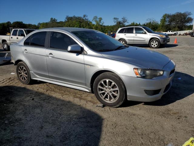 JA32U2FU6AU008664 - 2010 MITSUBISHI LANCER ES/ES SPORT GRAY photo 4