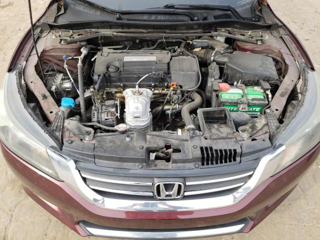 1HGCR2F82FA265194 - 2015 HONDA ACCORD EXL BURGUNDY photo 11