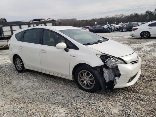 JTDZN3EU3C3153531 - 2012 TOYOTA PRIUS V WHITE photo 4