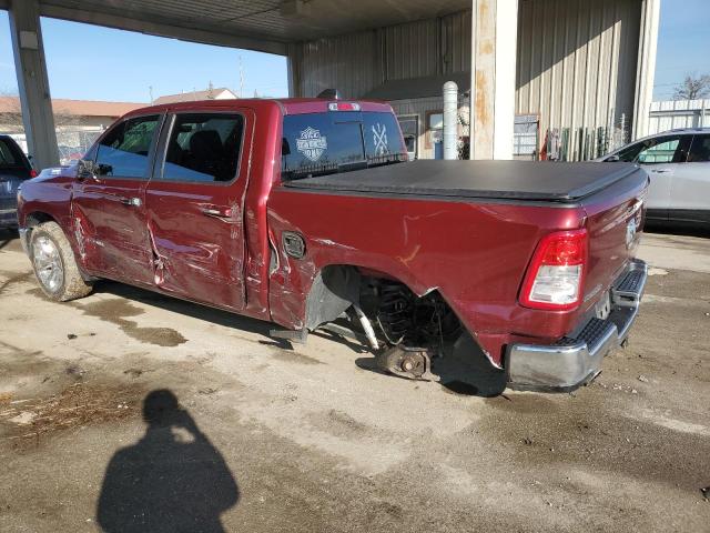 1C6SRFFT6KN783616 - 2019 RAM 1500 BIG HORN/LONE STAR RED photo 2