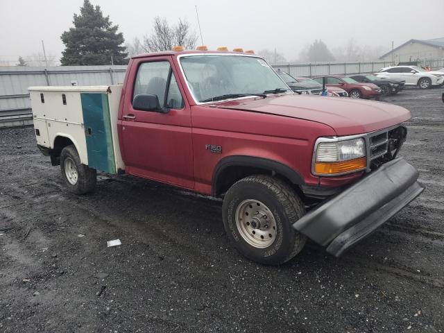 1FTEF14Y7SNB76768 - 1995 FORD F150 MAROON photo 4