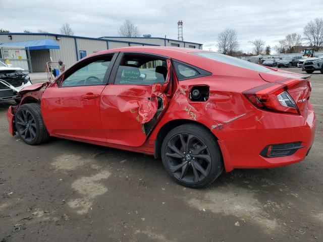 2HGFC2E85LH520451 - 2020 HONDA CIVIC SPORT RED photo 2