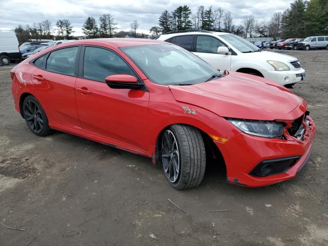 2HGFC2E85LH520451 - 2020 HONDA CIVIC SPORT RED photo 4