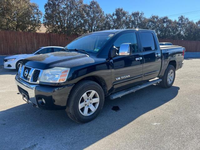 1N6AA07B55N509016 - 2005 NISSAN TITAN XE BLACK photo 2