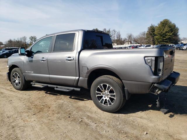 1N6AA1ED5MN536175 - 2021 NISSAN TITAN SV GRAY photo 2