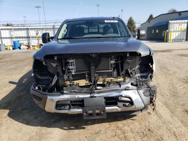 1N6AA1ED5MN536175 - 2021 NISSAN TITAN SV GRAY photo 5