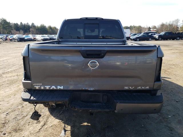 1N6AA1ED5MN536175 - 2021 NISSAN TITAN SV GRAY photo 6