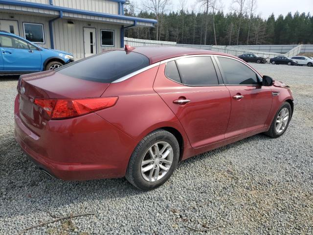 5XXGM4A77DG111994 - 2013 KIA OPTIMA LX RED photo 3