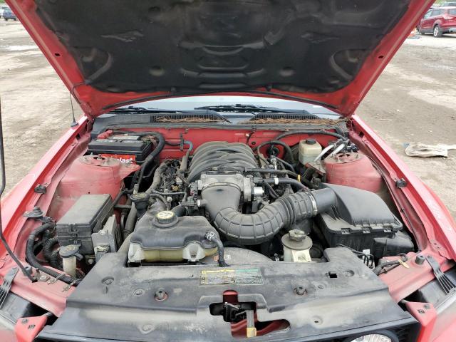 1ZVHT85H255205317 - 2005 FORD MUSTANG GT RED photo 7