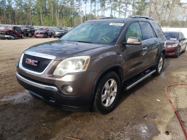 1GKER33768J141770 - 2008 GMC ACADIA SLT-2 BROWN photo 1