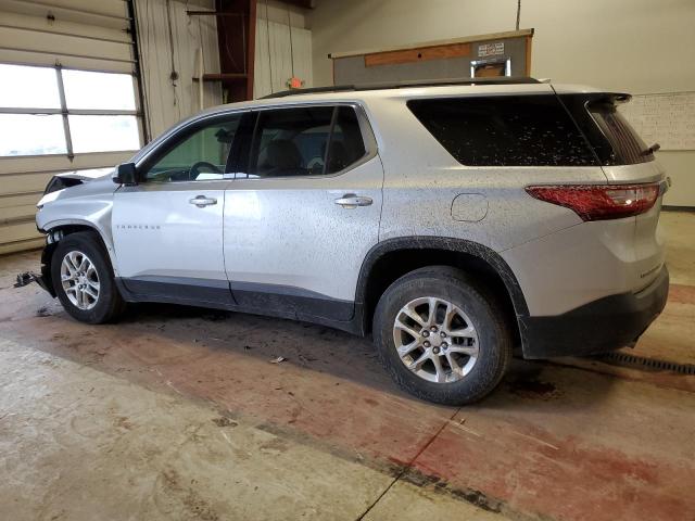 1GNEVGKW1LJ192312 - 2020 CHEVROLET TRAVERSE LT SILVER photo 2