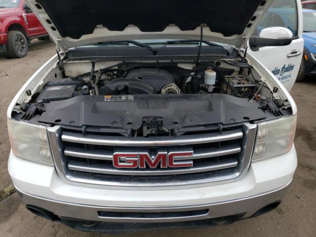 3GTP2VE71CG144586 - 2012 GMC SIERRA K1500 SLE WHITE photo 11