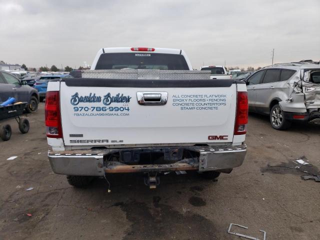 3GTP2VE71CG144586 - 2012 GMC SIERRA K1500 SLE WHITE photo 6