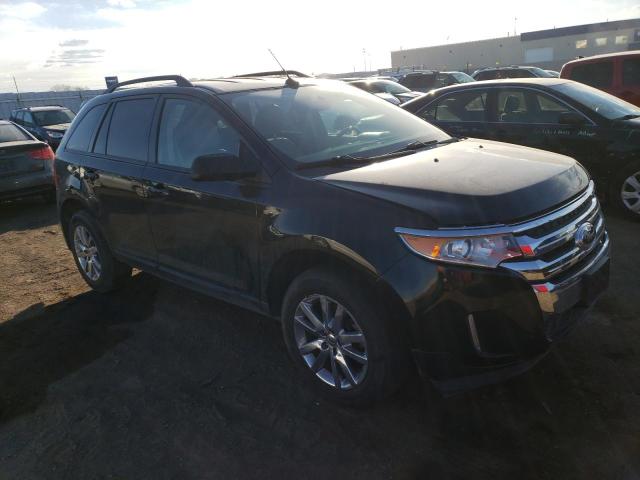 2FMDK4JC2EBB64475 - 2014 FORD EDGE SEL BLACK photo 4