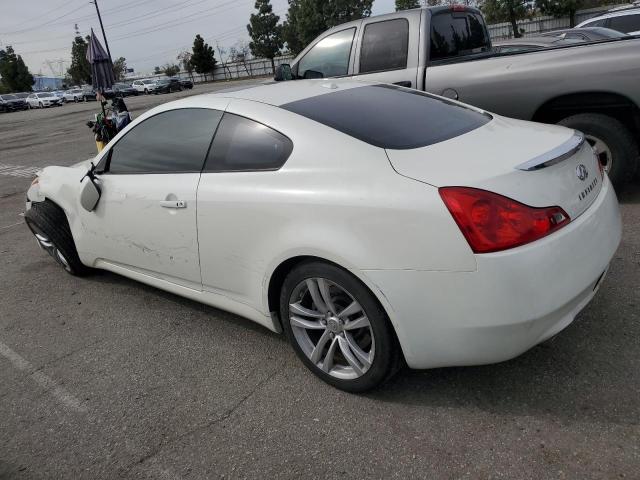 JNKCV64E28M124524 - 2008 INFINITI G37 BASE WHITE photo 2