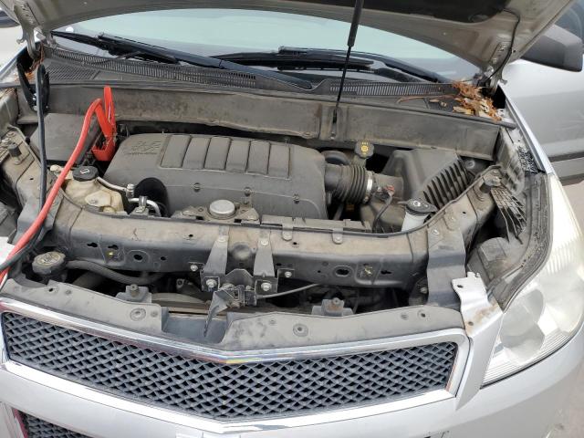 1GNKRFED8CJ391711 - 2012 CHEVROLET TRAVERSE LS SILVER photo 11