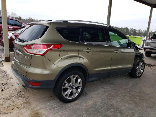 1FMCU9J95EUA07248 - 2014 FORD ESCAPE TITANIUM GREEN photo 3