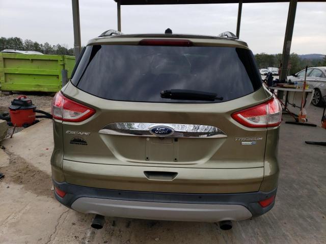 1FMCU9J95EUA07248 - 2014 FORD ESCAPE TITANIUM GREEN photo 6