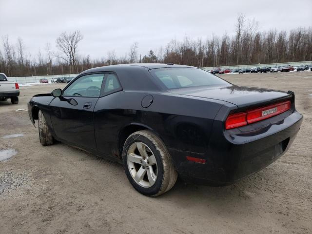 2B3CJ4DV3AH322461 - 2010 DODGE CHALLENGER SE BLACK photo 2