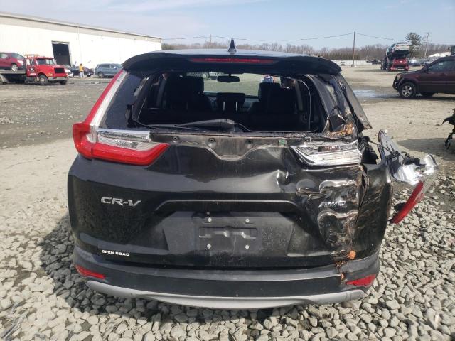 5J6RW2H89HL010087 - 2017 HONDA CR-V EXL BLACK photo 6