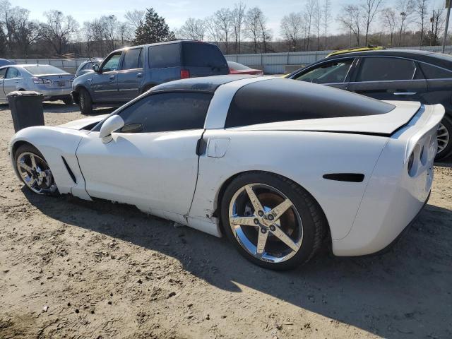 1G1YY26U075129279 - 2007 CHEVROLET CORVETTE WHITE photo 2