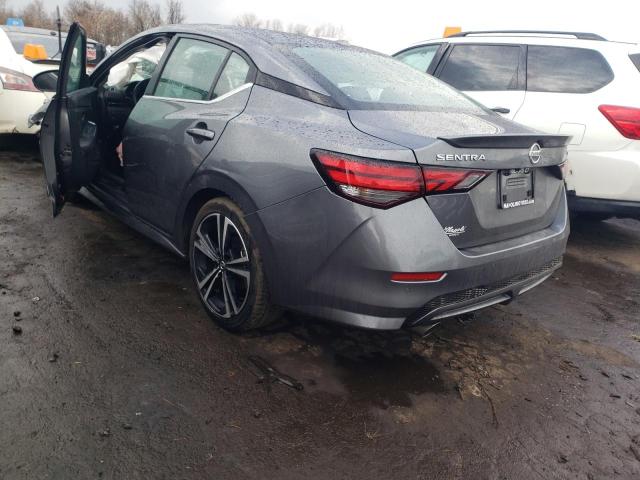 3N1AB8DV6NY312178 - 2022 NISSAN SENTRA SR GRAY photo 2