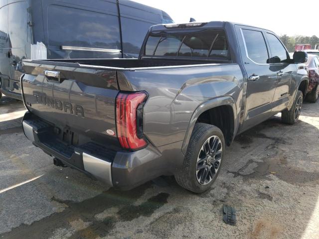 5TFJA5DBXNX018739 - 2022 TOYOTA TUNDRA CREWMAX LIMITED GRAY photo 3