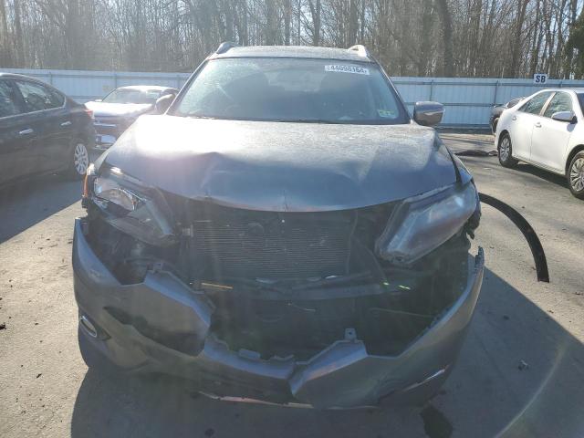 5N1AT2MV6EC840900 - 2014 NISSAN ROGUE S GRAY photo 5